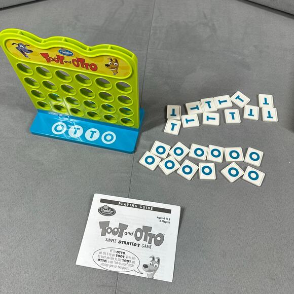 Toot and Otto ThinkFun Siple Strategy Board Game 2004 COMPLETE - Picture 3 of 5